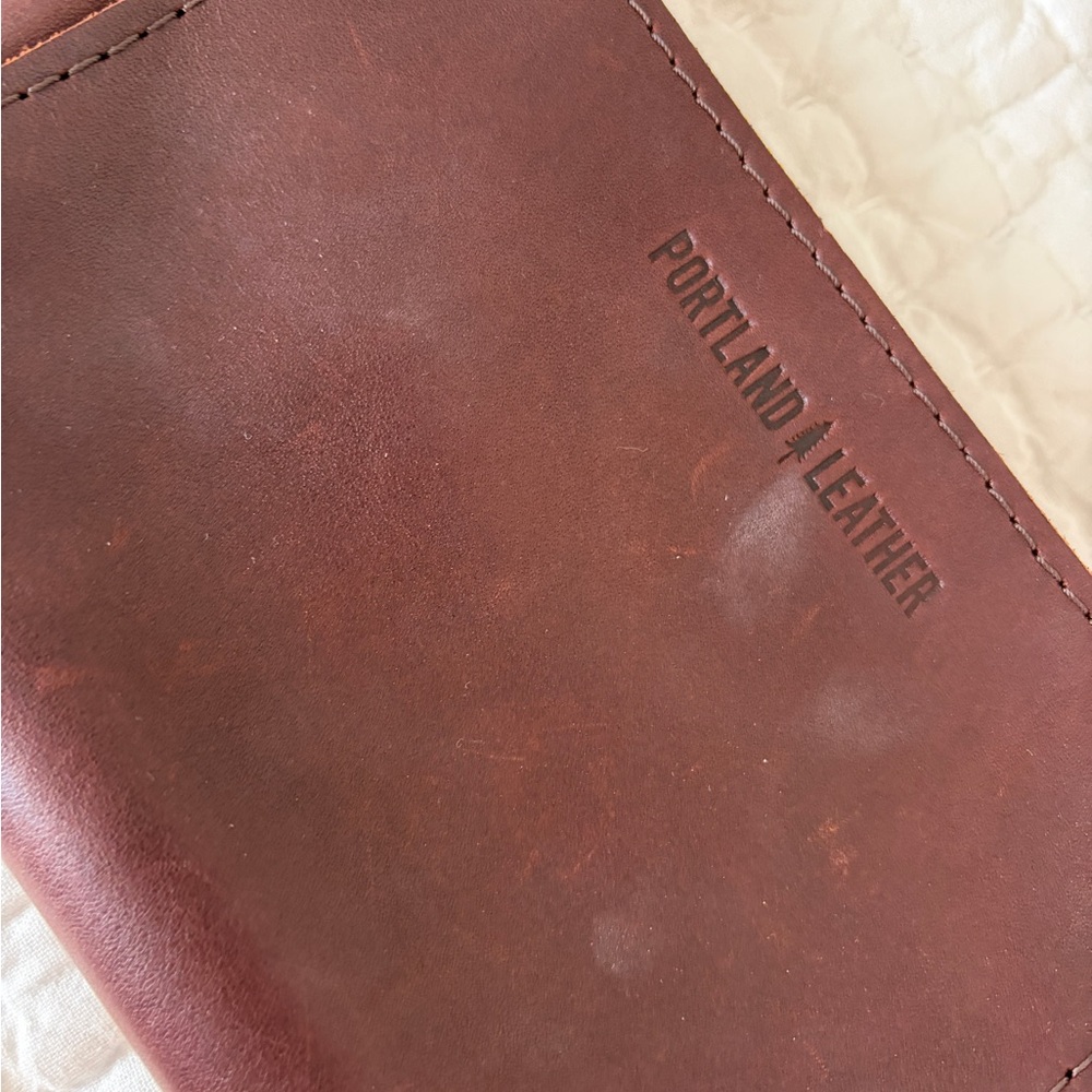Portland Leather Dark Brown Crossbody Belt Bag - Picture 3 of 5